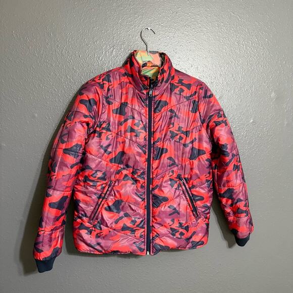 MOTHER Reversible Camo Puffer Jacket Size S - Picture 7 of 11
